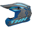THH T730X Twister Grey/Blue Youth Large  648010