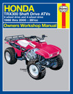 Haynes Manuals Honda Trx300 Shaft Drive Atv, '88-'00 Haynes Manual M2125