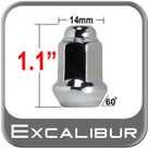 Excaliber Wheel Accessories Lug Nut 3/8 X 24, Chrome 98-0028