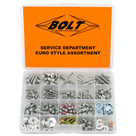 Bolt Motorcycle Hardware, Inc Svc Euro Style Hardware Asst Svceuro