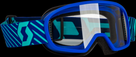 Scott Scott Buzz Goggle Mx Blue/Tealblue - Clear Lens 272838-7210043