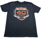 BikeMaster 40th Anniversary Emblem Tee Blue 2XL 803910