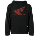 Factory Effex Youth Honda Wing Hoody Black L 25-88344