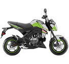 D'COR Kawasaki Z-125 Pro Graphics Green 20-20-304