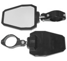 Modquad Bezel Side Mirror Black 1/2 in. SIDE-2-BLK