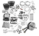 S&S 124" Hot Set Up Kits with Heads Wrinkle Black 900-0565