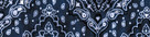 Balboa Cooldanna 100% Cotton Paisley Navy DC111