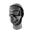 Balboa Neoprene Face Mask Chrome Skull WNFM023