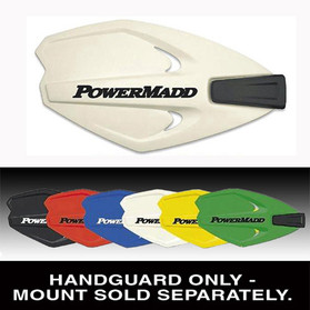 Powermadd Power X Series Handguards White/No Mount 34284