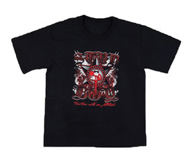 Stud Boy Kids Black T-Shirt Large 2531-02
