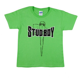 Stud Boy 2013 Lime Kids T-Shirt Medium 2520-01