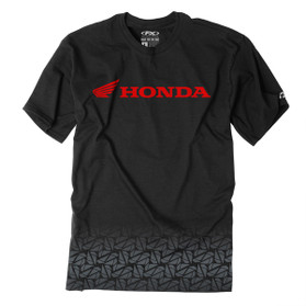 Factory Effex Honda Fade Men's T-Shirt / Black (L) 15-88302