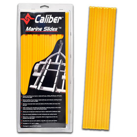 Caliber Marine Slides 1.5" X 15" Yellow - 10 / Pack 23033