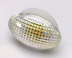 K&S Marker Lights Flat Oval MD (S/F) Clear 25-8273