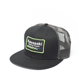Factory Effex Kawasaki Snapback Hat Black/Gray 