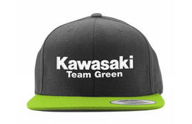 Factory Effex Kaw Team Grn Snapback Youth Hat / Black-Green Os 22-86106