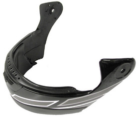 Zeus Liftech 508 - Replacement Chin Bar - Thunder Black BAR-THN-BK