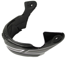 Zeus Liftech 508 - Replacement Chin Bar - Storm Black BAR-SRM-BK