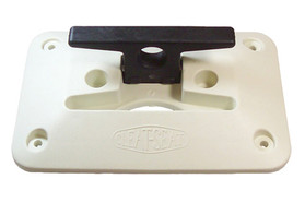 CIPA White Retractable Dock Cleat 2101