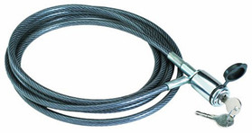 Cequent Tow Ready 10' Dead Bolt Aircraft Cable With Lock 63233