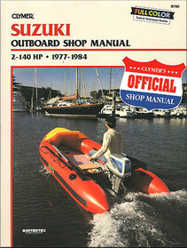 Clymer Manuals Suzuki 2-140 Hpob 77-1984 B780