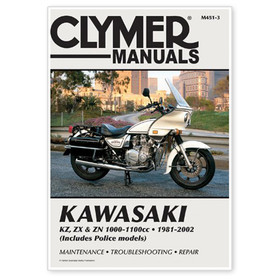 Clymer Manuals Kaw 1000 & 1100Cc 81-02 M4513