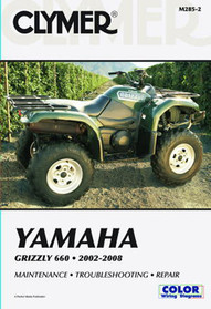 Clymer Manuals Service Manual - Yamaha Grizzly M2852