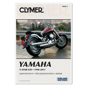 Clymer Manuals Clymer Manaual V-Star 650 1998-2011 M4957