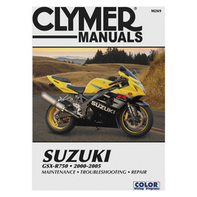Clymer Manuals Suzuki Gsx-R 750 2000-2005 Clymer Manual M269