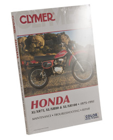 Clymer Manuals Service Manual Honda Xl/Xr75-100 1975-1991 M31214