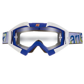 Ariete Mx Goggles Riding Crows Blue White 13950-AB15