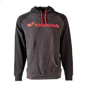 Factory Effex Honda Landscape Men's Pullover Hoodie / Charcoal-Black (Xl) 24-88306