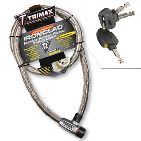 Trimax Tirmax Ironclad Flexible Armor Plated Cable Lock - 72" X 26Mm TG3072SX