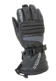 Katahdin Gear Torque Leather Snowmobile Glove Grey-4XL 84183808