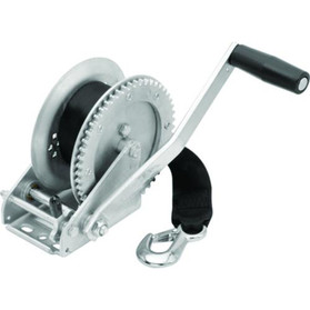 Cequent Fulton Winch 1500 Lbs Single-Speed W/20' Strap 142203
