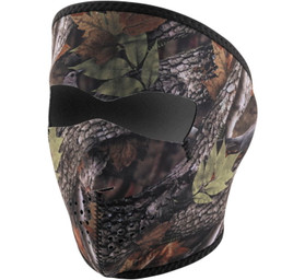 ZANheadgear Full-Face Neoprene Mask Green/Brown/Black One Size WNFM238