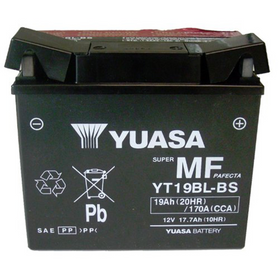 Yuasa Yt19Bl-Bs Maintenance Free YUAM6219BL