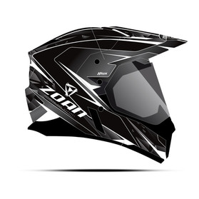 Zoan Synchrony Dual Sport Helmet Hawk Matte White XS 521-563SN/E