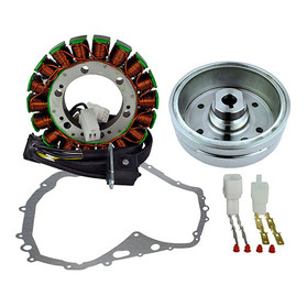 Rmstator Kit Flywheel + Stator+ Crankcase Cover Gasket RM23014