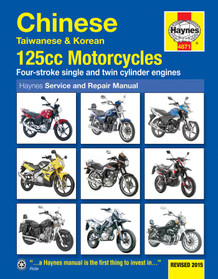 Haynes Manuals Chinese, Taiwanese & Korean 125Cc Motorcycles, '05-'15 M4871