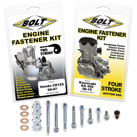 Bolt Motorcycle Hardware, Inc Engine Fastener Kit Suz 2-Strk E-R1-9807