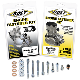 Bolt Motorcycle Hardware, Inc Engine Fastener Kit Kaw 2-Strk E-K5-8704