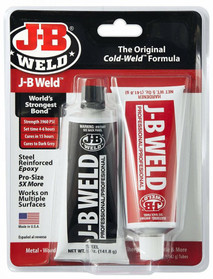 Jb Weld J-B Weld - Pro Size Blister (2) 5 Oz. Twin Tube 8281