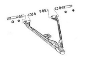 Sport-Parts Inc. Spi A-Arm Bushing Kit Sm-08618