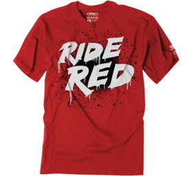 Factory Effex Youth Honda Splatter Tee Red Youth M 23-83302
