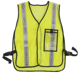 BikeMaster Motorcycle Safety Vest Fluorescent Lime One Size 543606