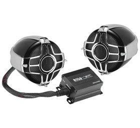 Boss Audio Systems 600-Watt Bluetooth 3" Speaker Kit Black/Chrome 3" MC440B