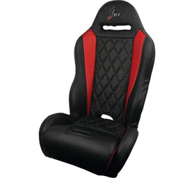 DragonFire Racing Highback RT Diamond Series Seat Black/Red 15-0068