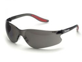 Elvex Xenon Safety Glasses Gray Anti Fog WELSG14GAF