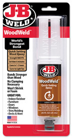JB Weld Woodweld Syringe - 25Ml 50151